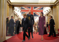 UK Royals at VE Day 80 event in London, UK.