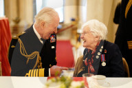 UK Royals at VE Day 80 event in London, UK.