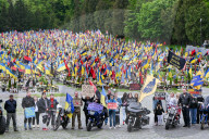 Bikers mark 11 years of Azov Brigade in Lviv