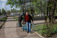 Dobropillia in eastern Ukraine