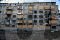 Dobropillia in eastern Ukraine