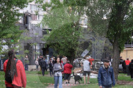 Russia bombs Kyiv, targets residential areas