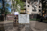 Dobropillia in eastern Ukraine