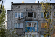 Dobropillia in eastern Ukraine