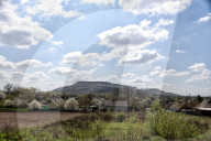 Dobropillia in eastern Ukraine