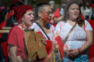 Edmonton Marks Red Dress Day To Honour Missing And Murdered Indigenous Women And Girls