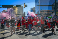 Edmonton Marks Red Dress Day To Honour Missing And Murdered Indigenous Women And Girls