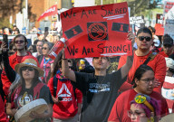 Edmonton Marks Red Dress Day To Honour Missing And Murdered Indigenous Women And Girls