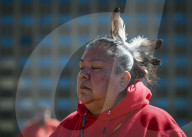 Edmonton Marks Red Dress Day To Honour Missing And Murdered Indigenous Women And Girls