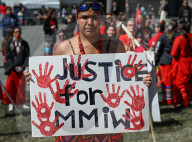 Edmonton Marks Red Dress Day To Honour Missing And Murdered Indigenous Women And Girls