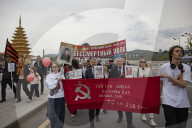 Russian Residents In South Korea Mark Victory Day With Parade In Seoul