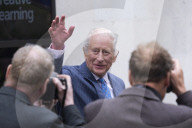 King Charles III And Queen Camilla Depart After Visiting The National Gallery In London