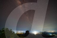 Eta Aquariids Meteor Showers Seen Over Sigiriya, Sri Lanka