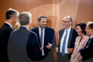Constituent Cabinet Meeting of the Newly Formed German Goverment