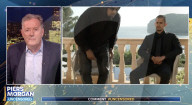Kanye West walks out on Piers Morgan interview