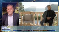 Kanye West walks out on Piers Morgan interview