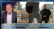 Kanye West walks out on Piers Morgan interview