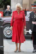 King Charles & Queen Camilla at the National Gallery  in London, UK.