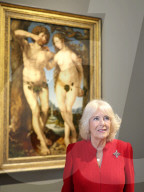 King Charles & Queen Camilla at the National Gallery  in London, UK.