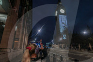 London landmarks illuminated for VE Day 80 Celebrations