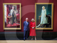 Charles and Camilla at the National Gallery in London
