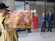 Charles and Camilla at the National Gallery in London