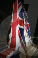 London landmarks illuminated for VE Day 80 Celebrations