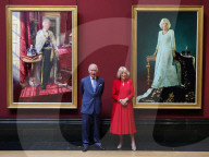 Charles and Camilla at the National Gallery in London
