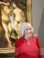 Charles and Camilla at the National Gallery in London