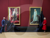 Charles and Camilla at the National Gallery in London