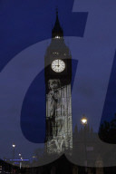 London landmarks illuminated for VE Day 80 Celebrations
