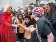 Charles and Camilla at the National Gallery in London