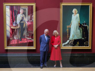 Charles and Camilla at the National Gallery in London