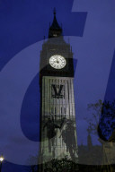 London landmarks illuminated for VE Day 80 Celebrations