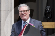 Keir Starmer Departs Downing Street For PMQs In London