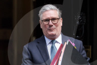 Keir Starmer Departs Downing Street For PMQs In London