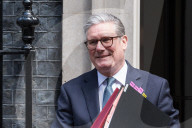 Keir Starmer Departs Downing Street For PMQs In London