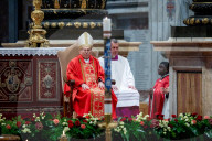 Final Mass Pro Eligendo Pontifice In St. Peter's Basilica Before The Conclave To Elect A New Pope