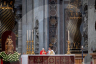 Final Mass Pro Eligendo Pontifice In St. Peter's Basilica Before The Conclave To Elect A New Pope