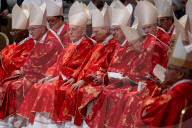 Final Mass Pro Eligendo Pontifice In St. Peter's Basilica Before The Conclave To Elect A New Pope