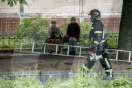  Russian Shahed Attack Drone Hit A Residential Building In Kyiv
