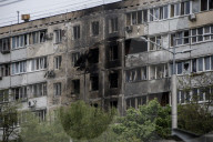  Russian Shahed Attack Drone Hit A Residential Building In Kyiv