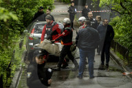  Russian Shahed Attack Drone Hit A Residential Building In Kyiv