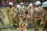 War Preparedness Mock Drill By Civil Defence Units In India.