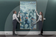 "Art For Your Oceans" Exhibition At Sotheby's In London