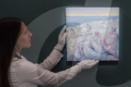 "Art For Your Oceans" Exhibition At Sotheby's In London