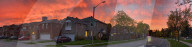 Fiery Sunset In Toronto, Canada