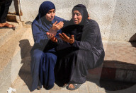Palestinians Mourn Relatives Who Was Killed In An Israeli Airstrike In Gaza City