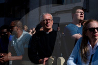 Faithful Wait At St Peter's Square As The Conclave To Elect A New Pope Starts In The Vatican