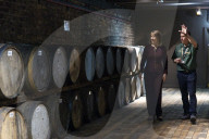 Rachel Reeves UK Chancellor of the Exchequer visits Glenkinchie Distillery